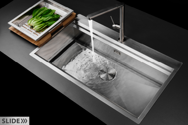 Hỉnh ảnh chậu rửa chén slide ms 861