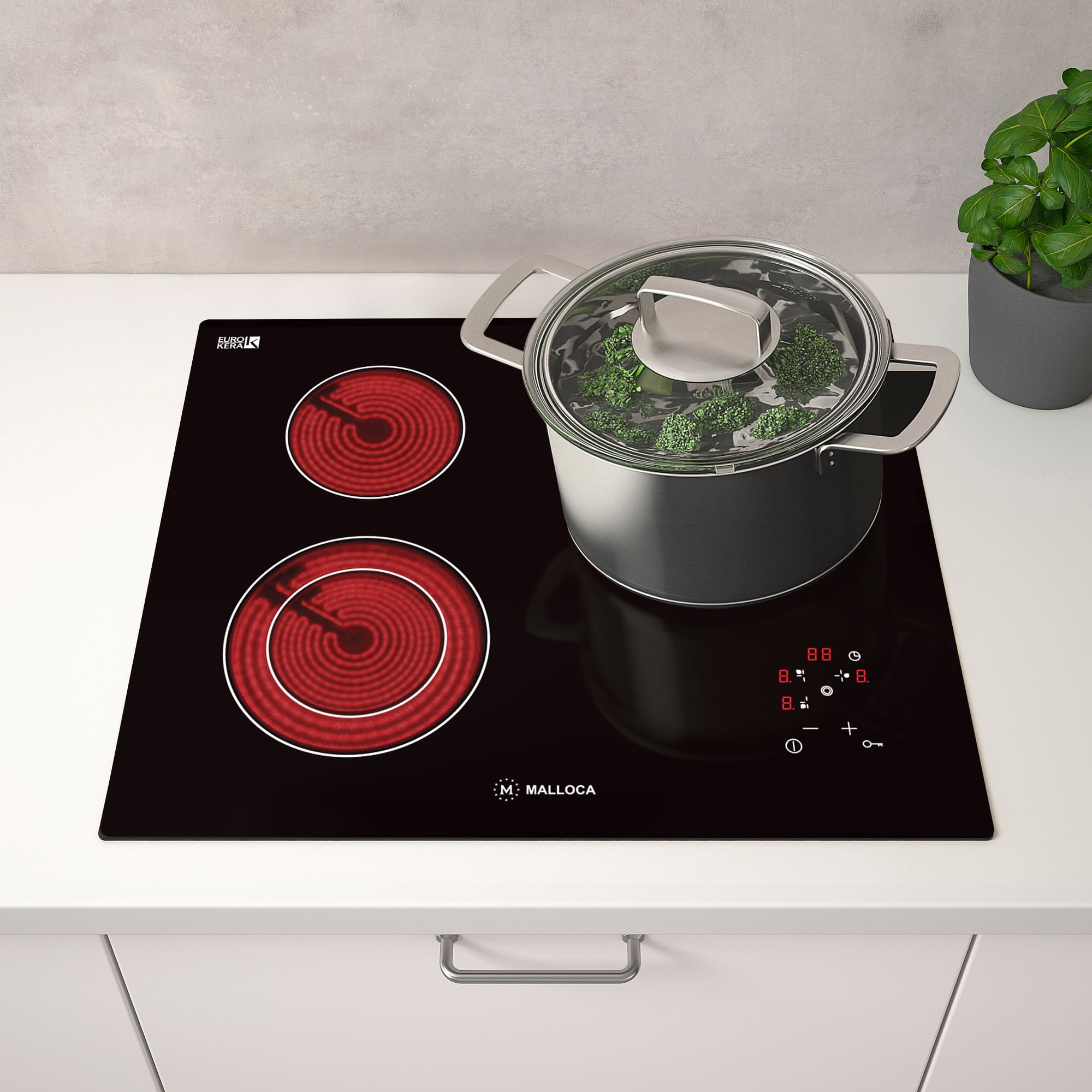 Hình ảnh ứng dụng bếp hồng ngoại Malloca mã MH-03R