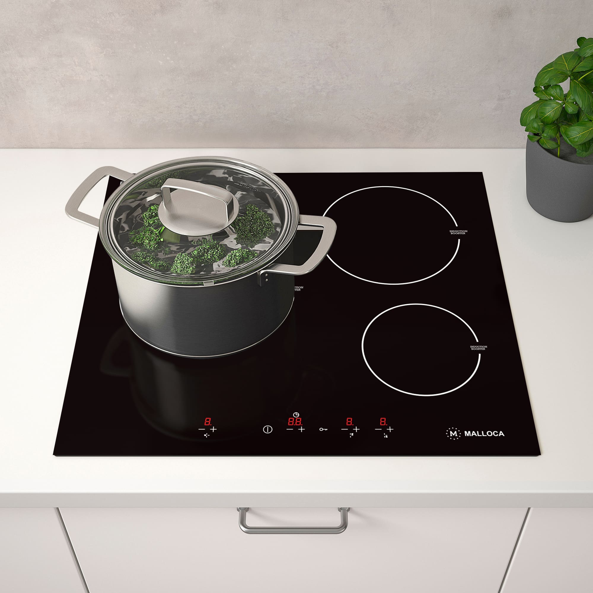 Hình ảnh ứng dụng bếp từ Malloca MH-03I