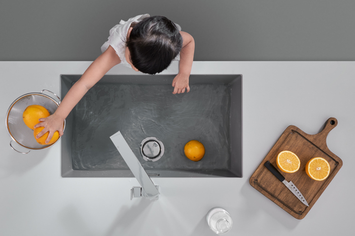 Lựa chọn dòng chậu đá lắp âm mang đến vẻ đẹp đồng nhất