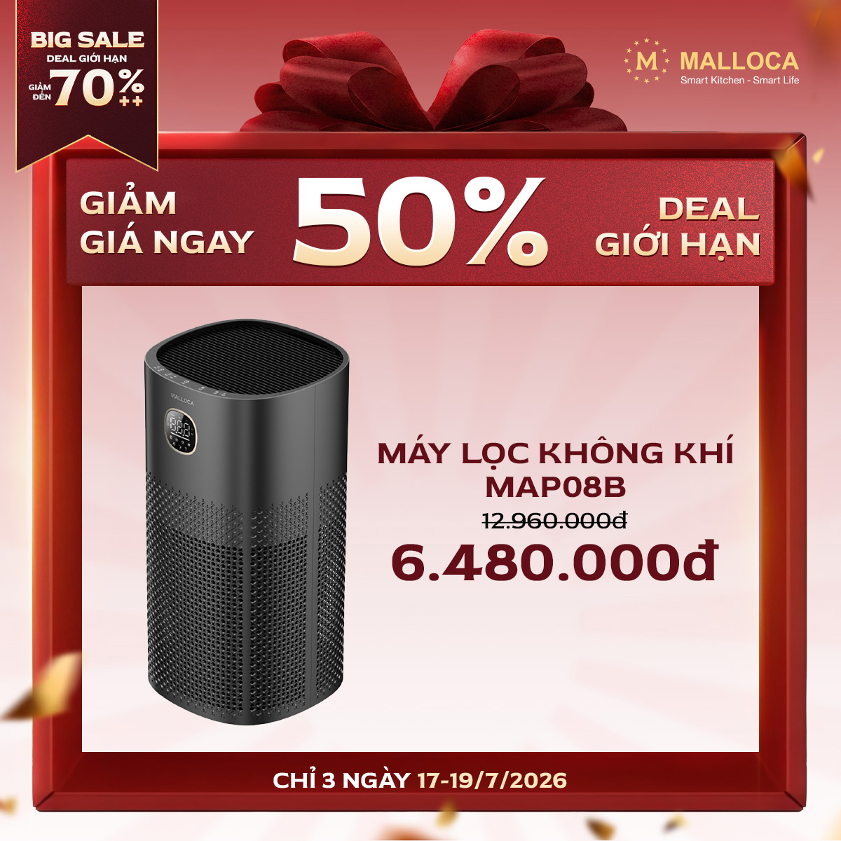 Máy Lọc Không Khí MAP08B