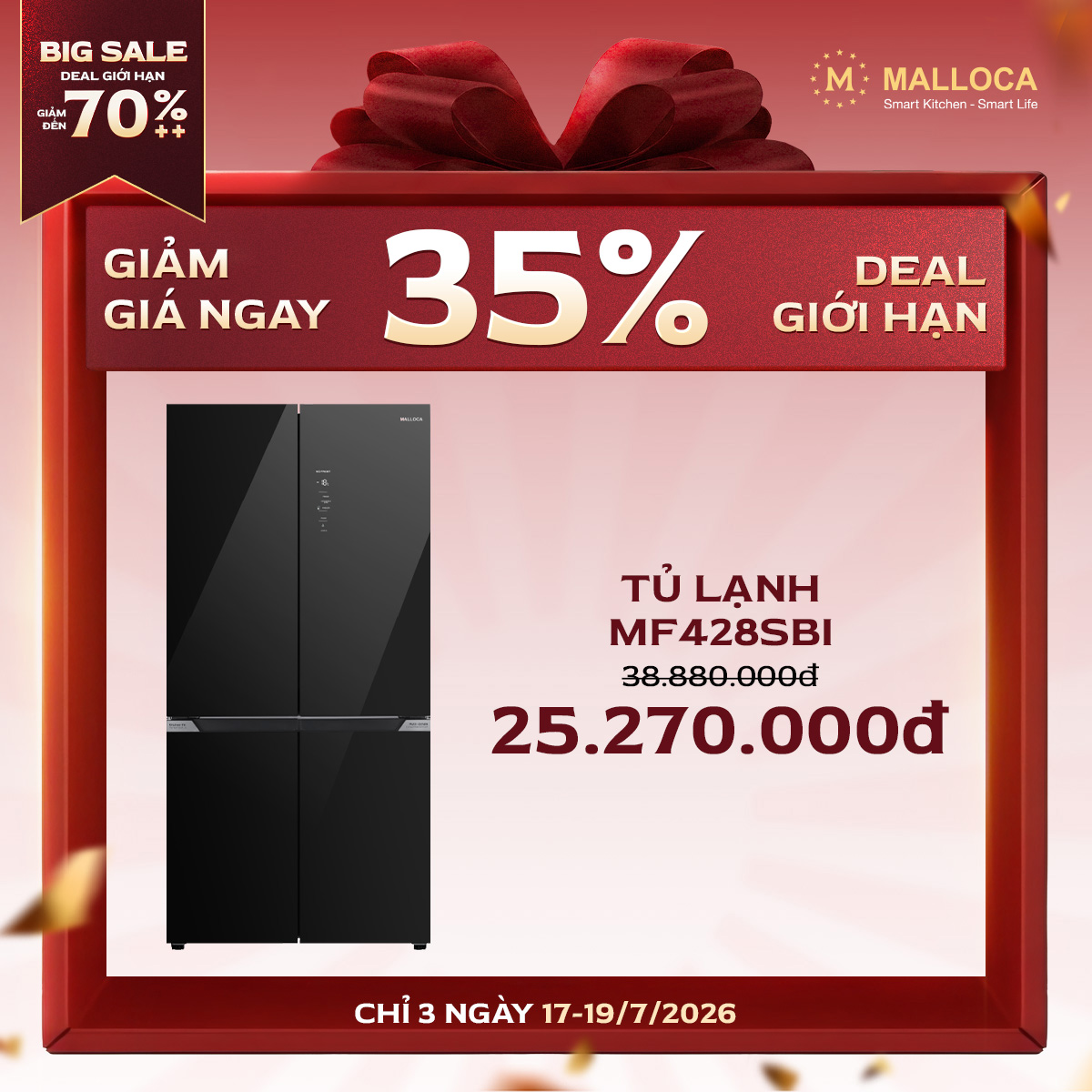 Tủ Lạnh MF428SBI