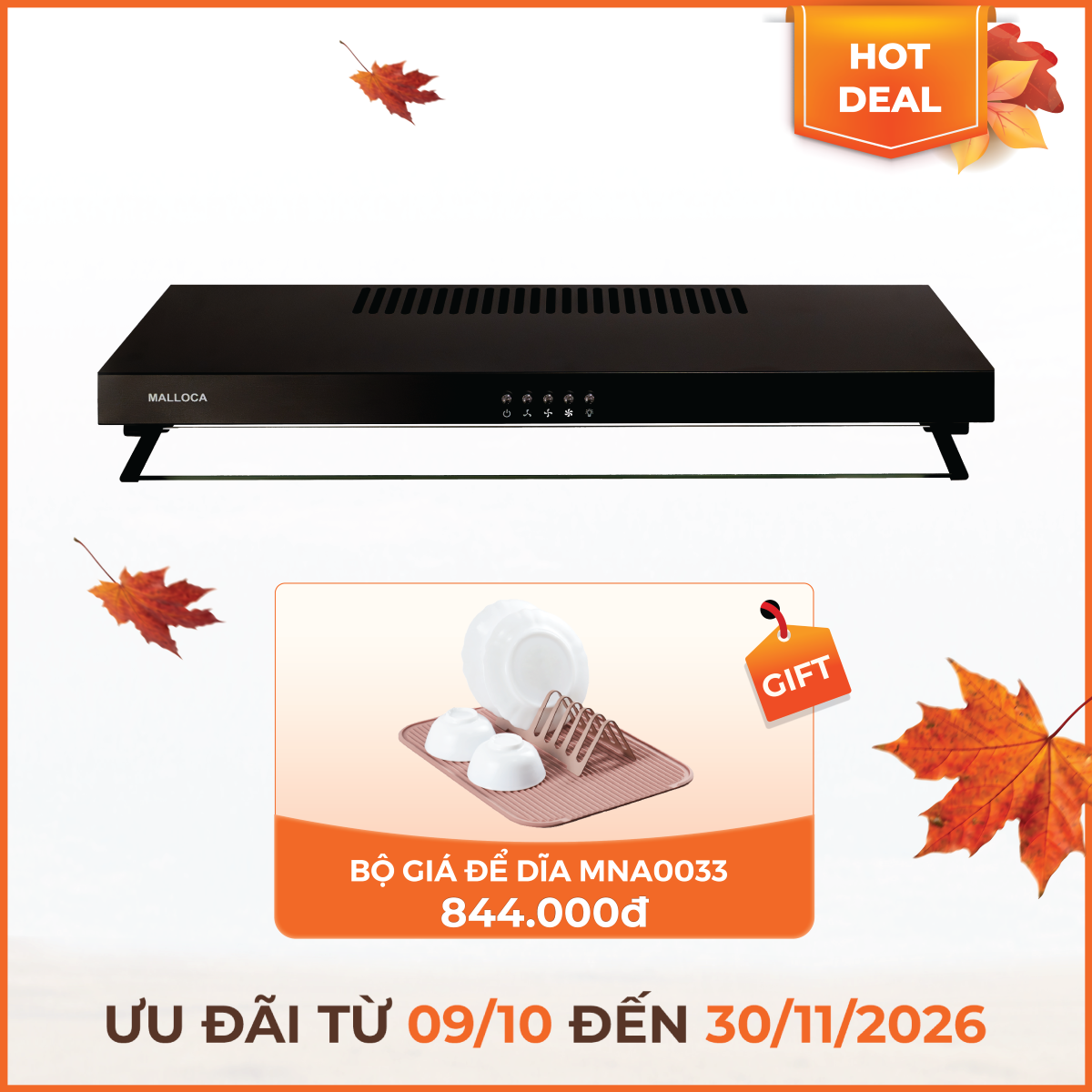 Máy hút mùi Classic 70 cm