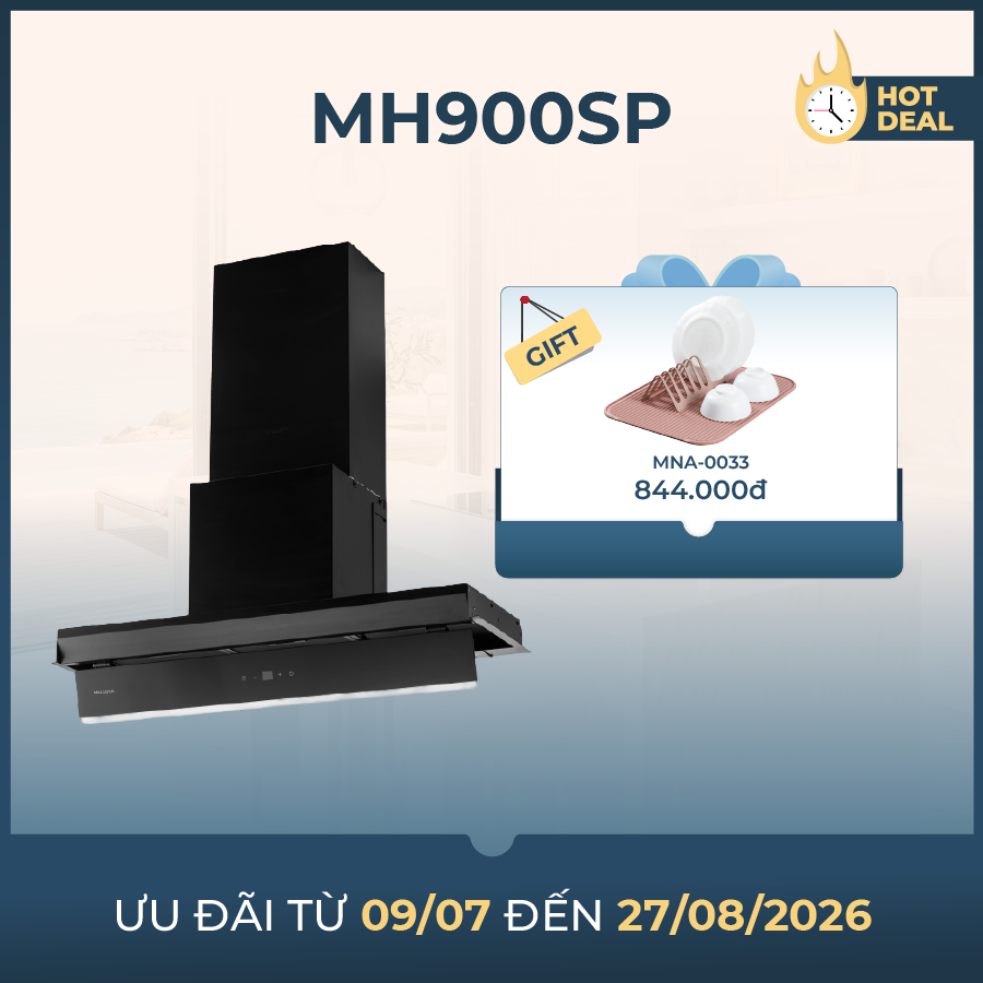 Máy hút mùi âm tủ 90cm