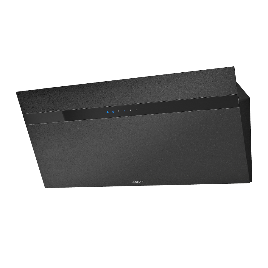 VITAV15GRES | Malloca | Máy hút mùi áp tường dạng nghiêng 90cm