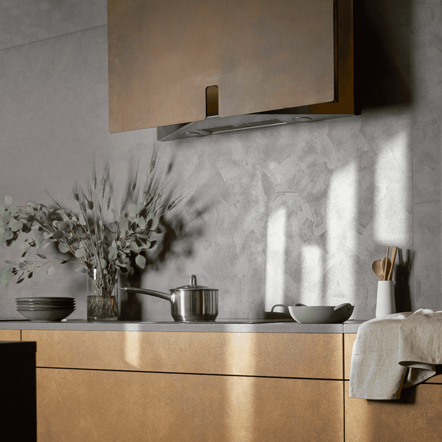 Máy hút mùi áp tường dạng chữ t 90cm