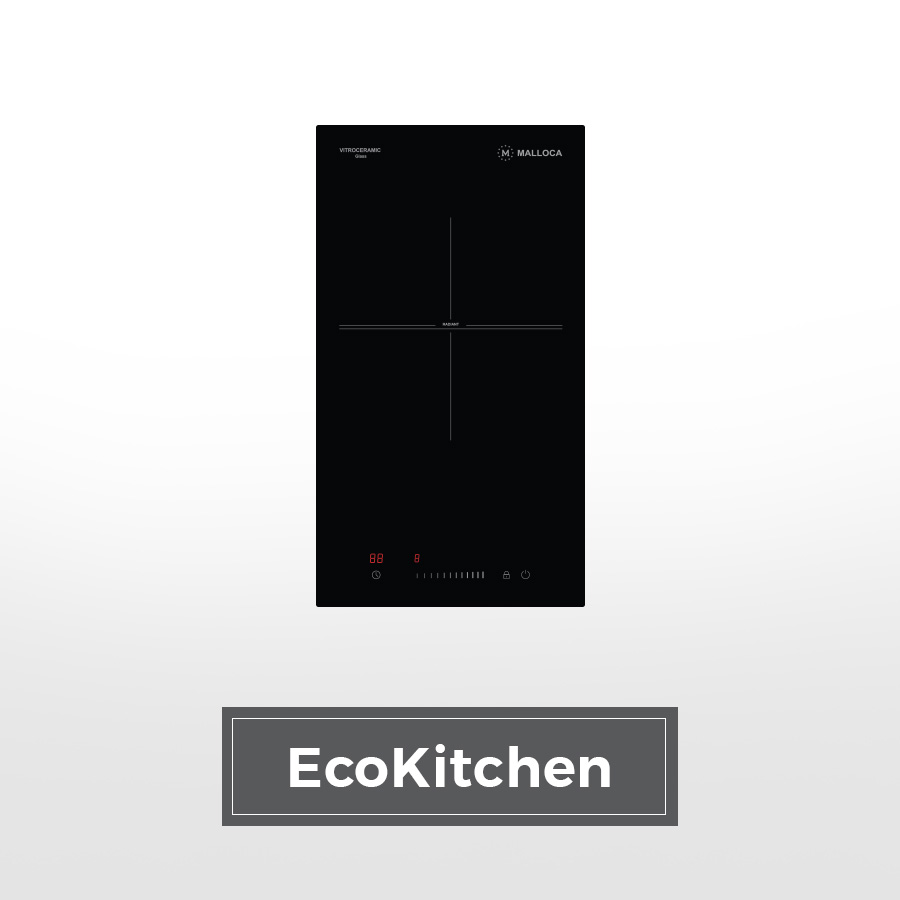 Bếp hồng ngoại domino 1 vùng nấu 30cm EcoKitchen