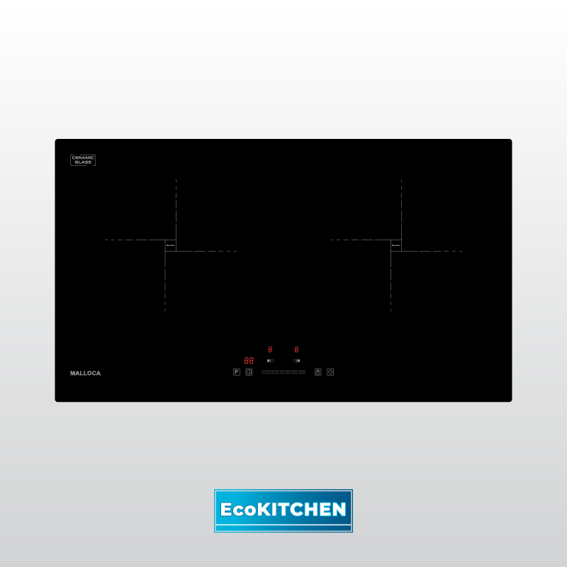 Bếp từ 2 vùng nấu 73cm EcoKitchen