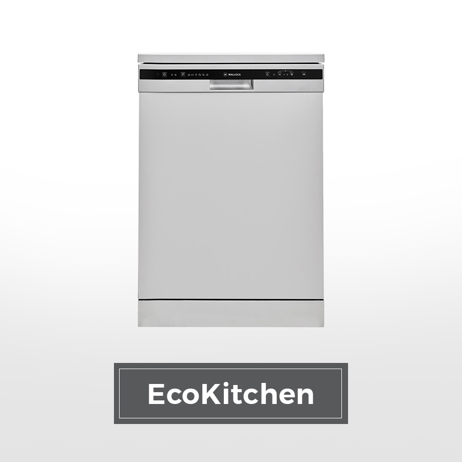 Máy rửa chén độc lập 60cm 12 bộ chén dĩa , tự động mở cửa EcoKitchen