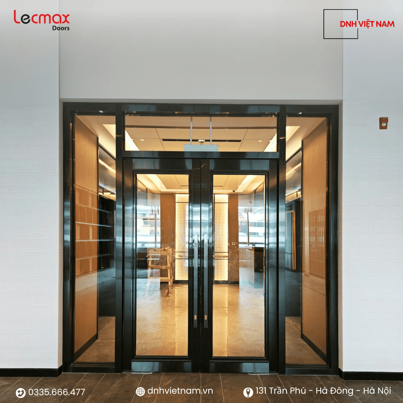 Vì sao cửa kính chống cháy Lecmax lại được nhiều người lựa chọn?