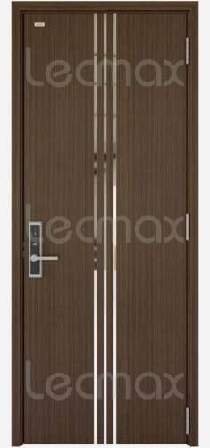 Cửa Thép Vân Gỗ 1 Cánh Đính LM206