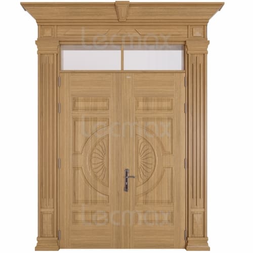 Cửa Thép Vân Gỗ LM411