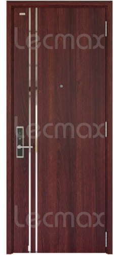 Cửa Thép Vân Gỗ 1 Cánh LM111