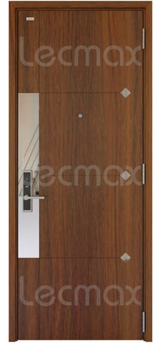 Cửa Thép Vân Gỗ 1 Cánh LM111
