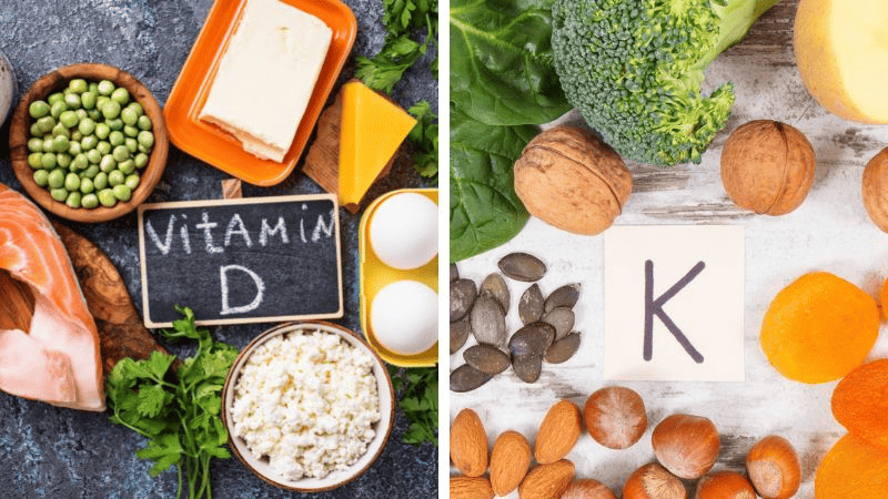 Vitamin D & K: bộ đôi vitamin giúp canxi hấp thu tốt hơn