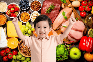 Cùng ba xây dựng thực đơn giàu dưỡng chất cho trẻ