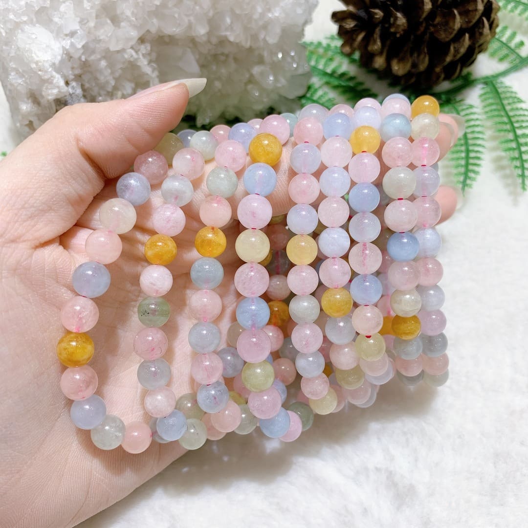 Vòng tay Morgan ( Beryl) tone pastel ngọt ngào 2A