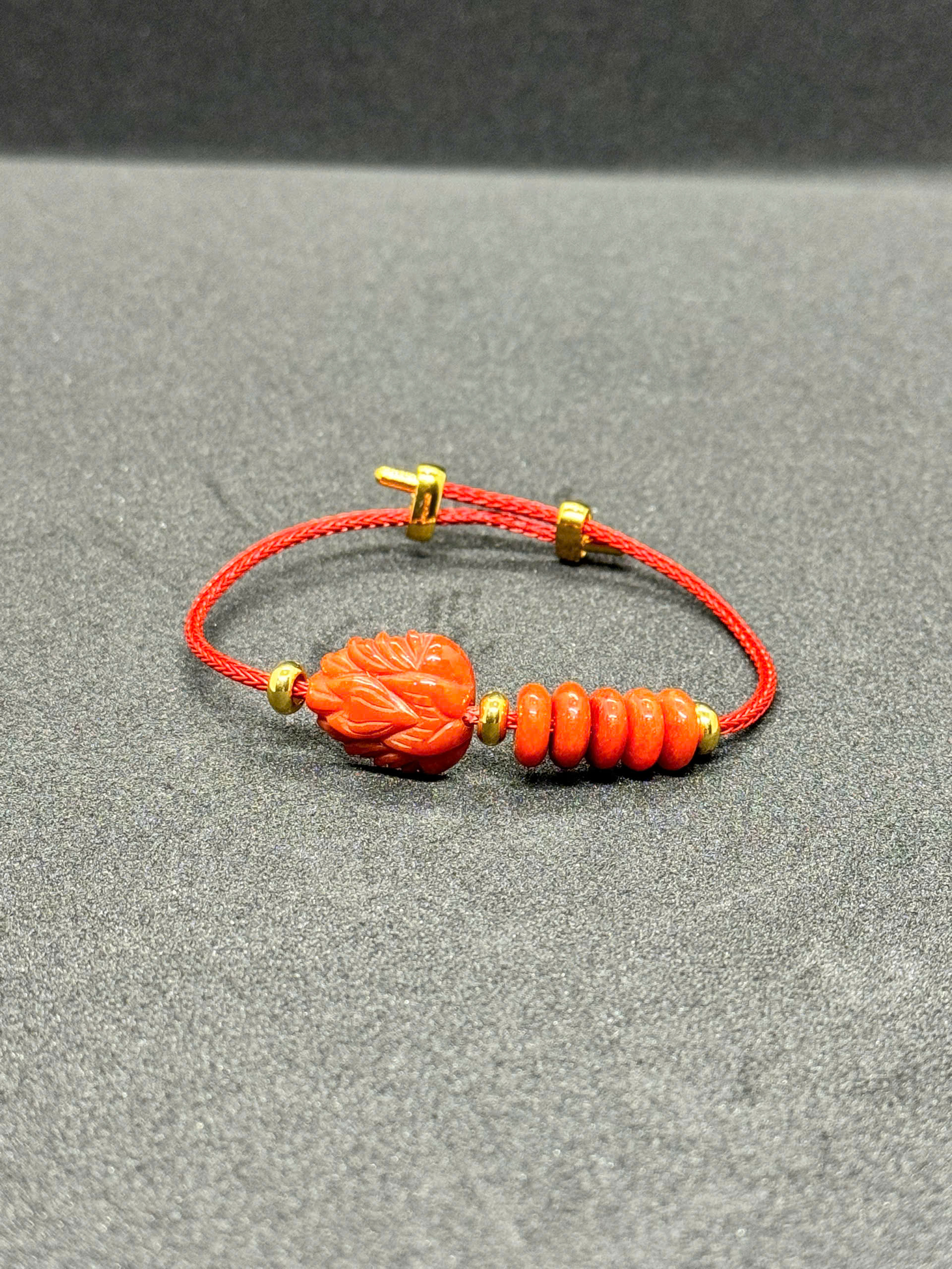 Vòng hồ ly chúa mix ngũ điếu lên cáp