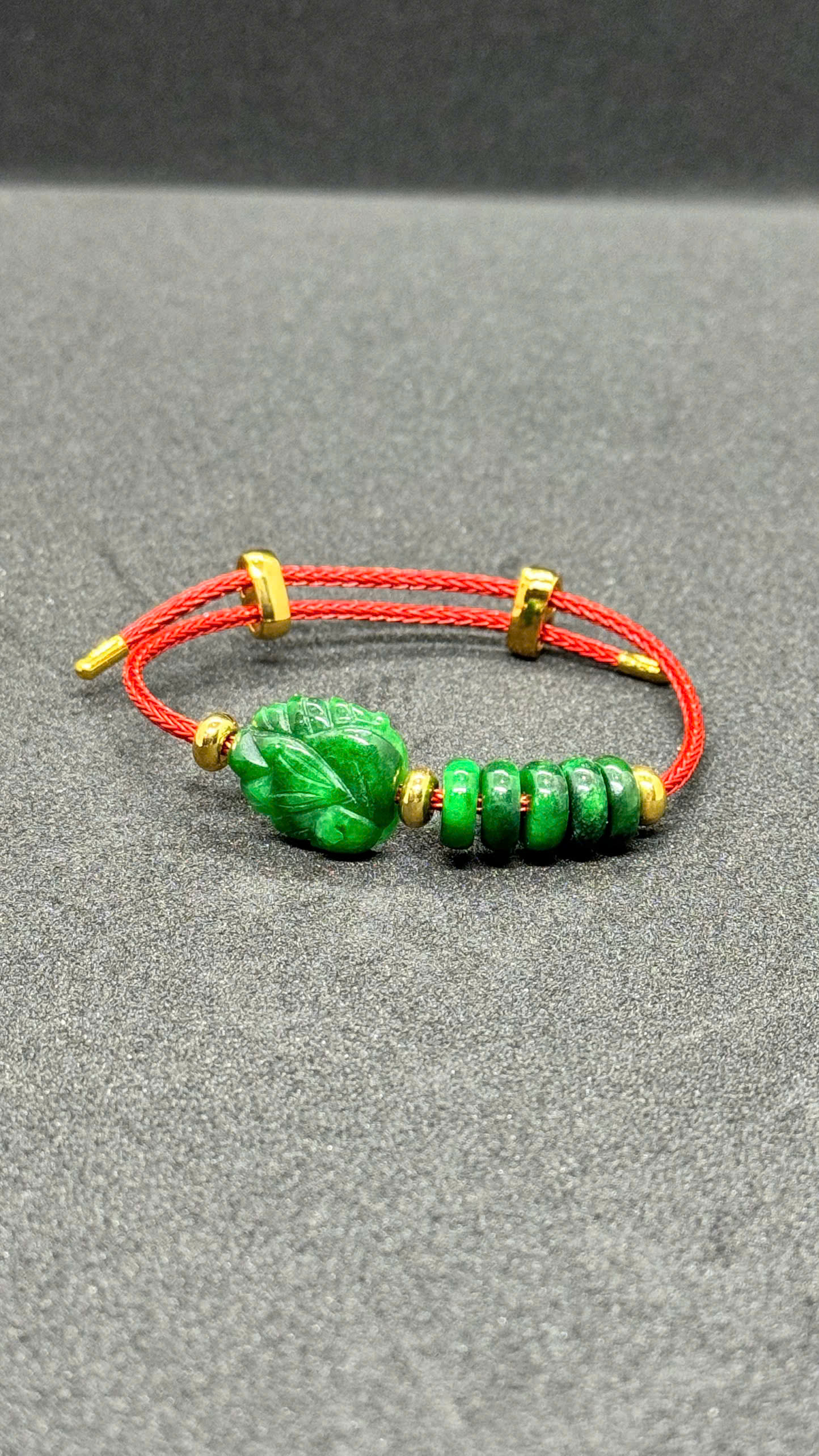 Vòng hồ ly chúa mix ngũ điếu lên cáp