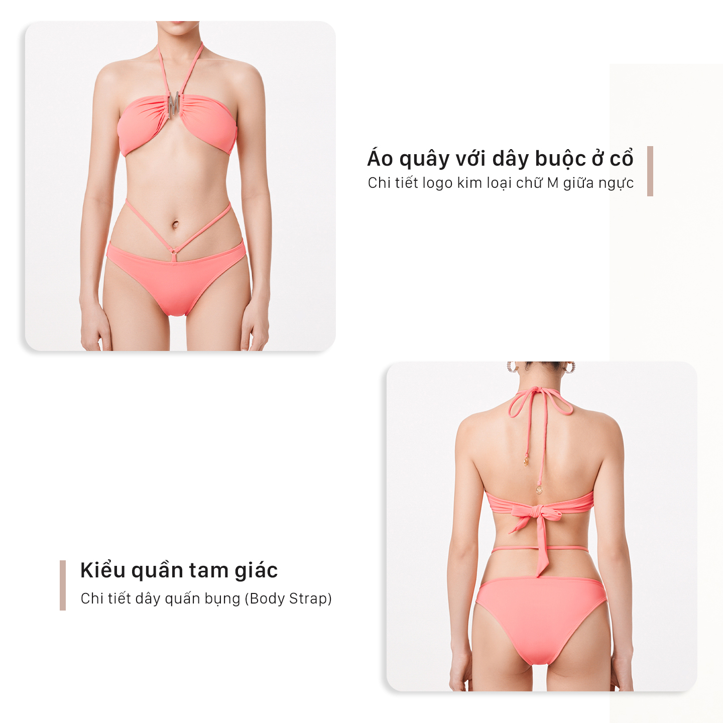 Bộ đồ bơi Ava Pink