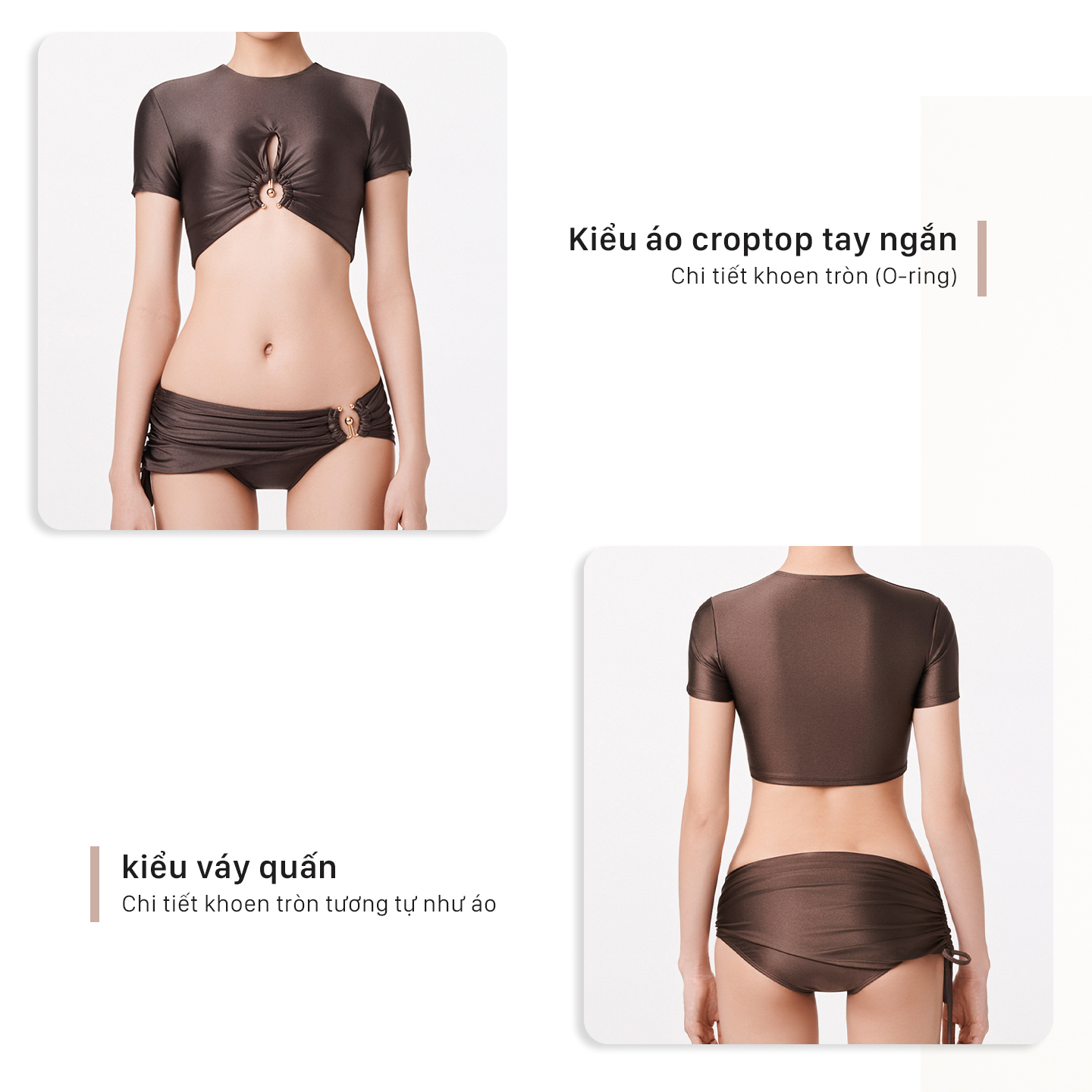 Bộ đồ bơi Espresso - Milybeach