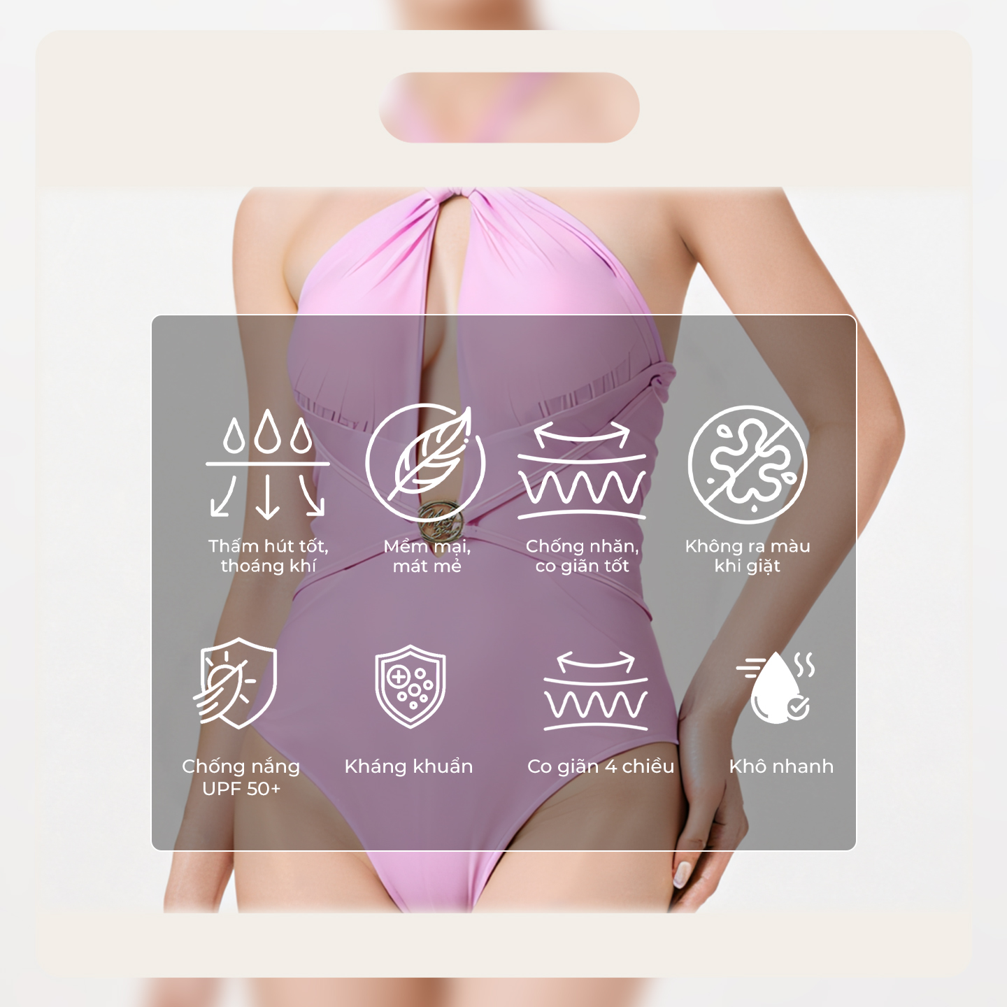 Bộ đồ bơi Gladys - Gladys swimsuit Mily.beach