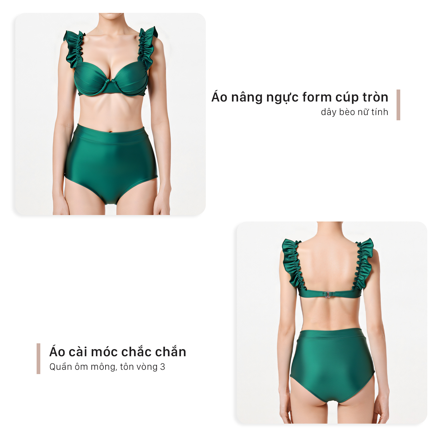 Bộ đồ bơi Jade - Jade bikini Mily.beach