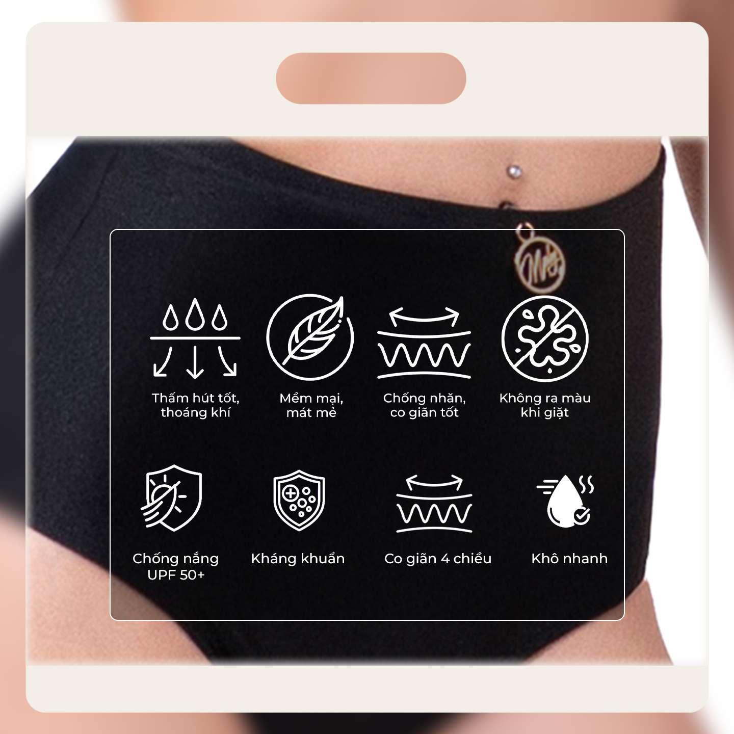 Bộ đồ bơi 2 mảnh Melanie - Mily.Beach