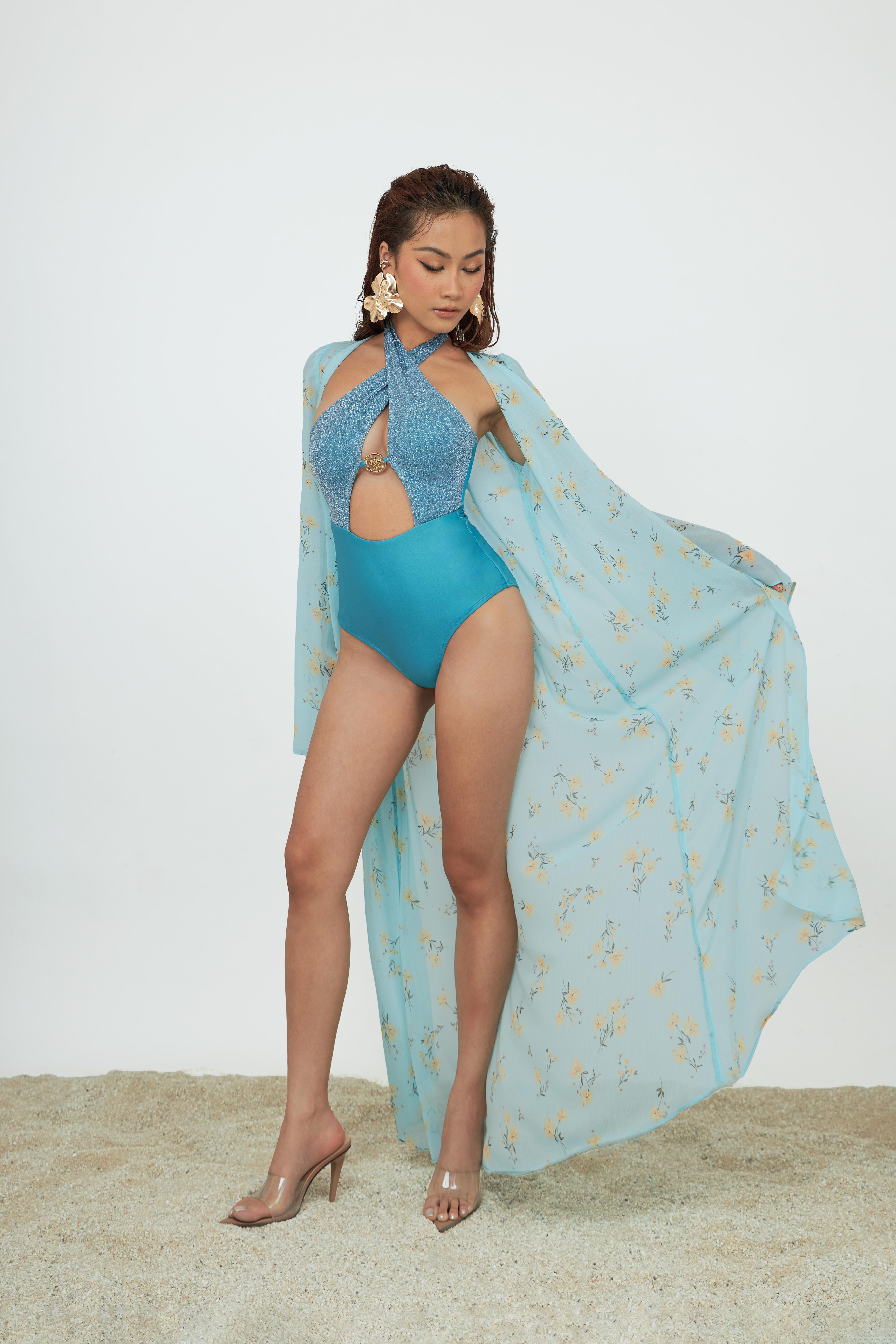 Áo choàng Elysia Blue