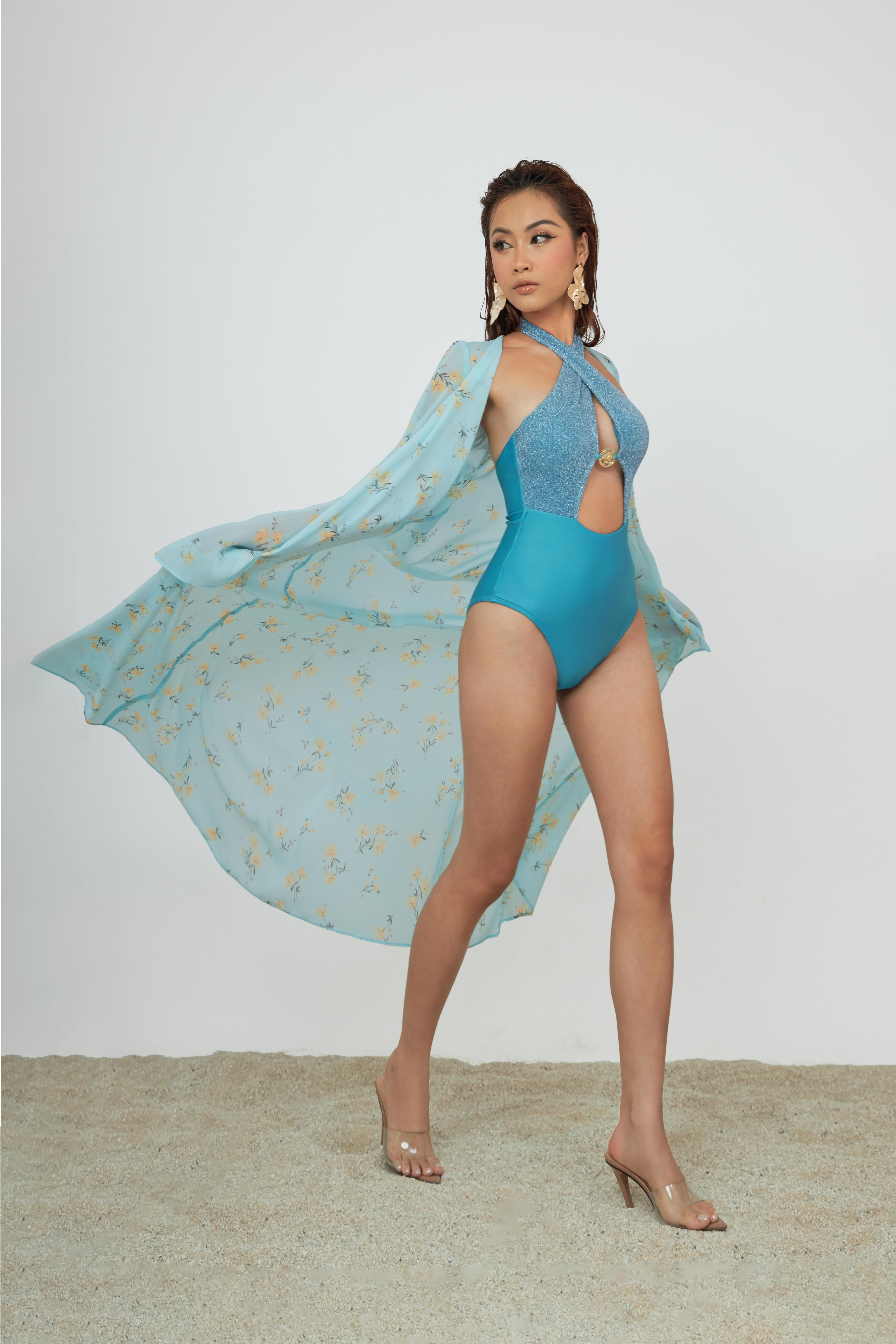 Áo choàng Elysia Blue