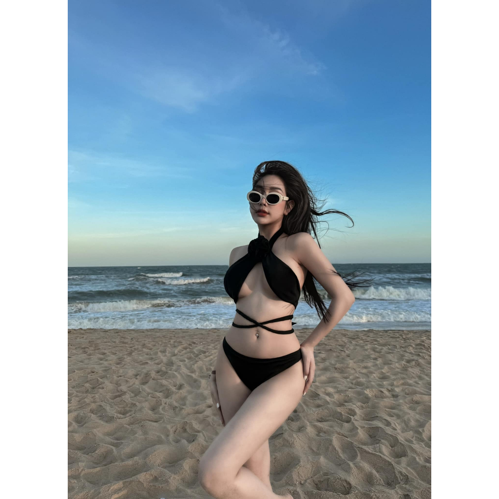 Bộ đồ bơi Layla - Layla black bikini Mily.beach
