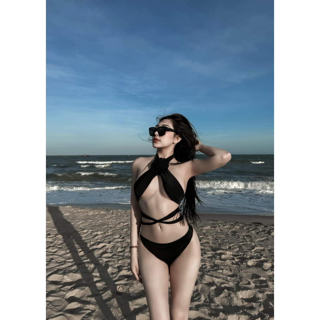 Bộ đồ bơi Layla - Layla black bikini Mily.beach