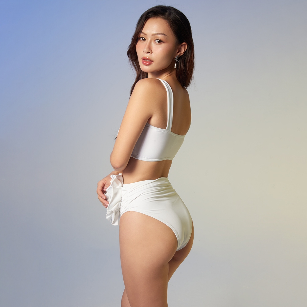 Bộ đồ bơi Anna màu trắng - Anna white bikini Mily.beach