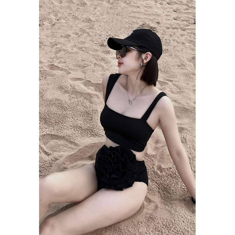 Bộ đồ bơi Anna màu đen - Anna black bikini Mily.beach