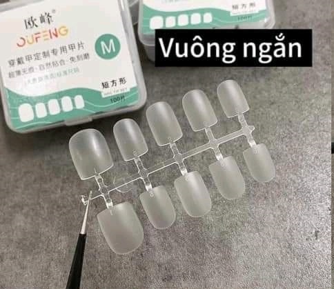 MÓNG ÚP NAILBOX-VUÔNG NGẮN