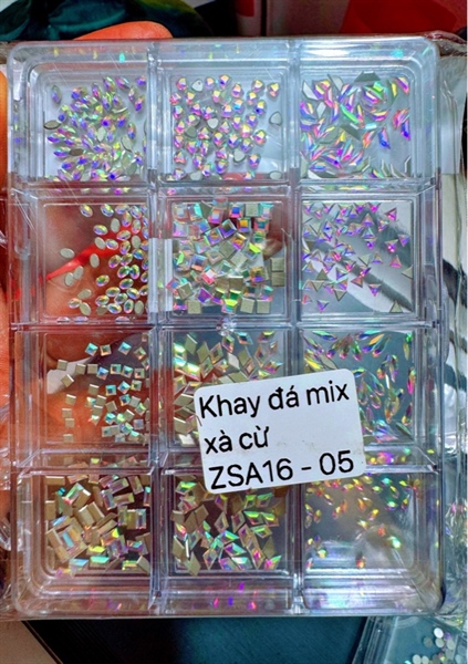 KHAY ĐÁ MIX MÀU XÀ CỪ_600V