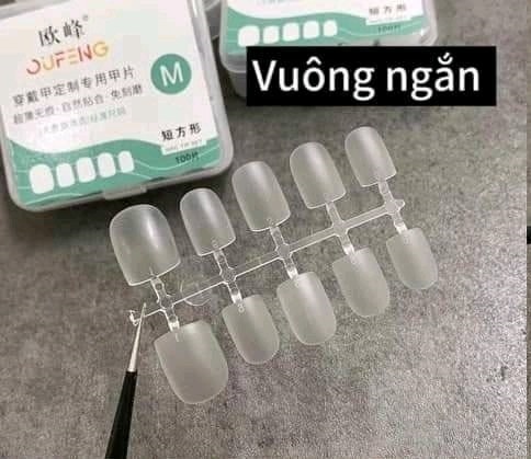 MÓNG ÚP NAILBOX-VUÔNG NGẮN