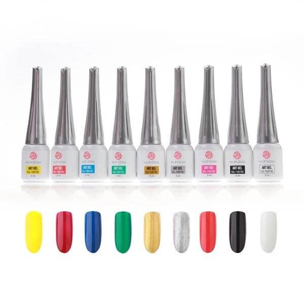 SET CỌ NÉT GEL (Hoa Hồng 9 màu)