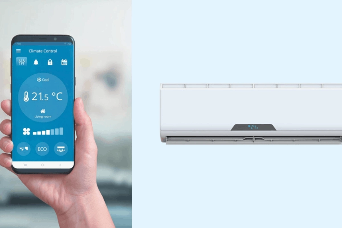 Tiết kiệm điện khi bật máy 30 độ kết hợp với smart home