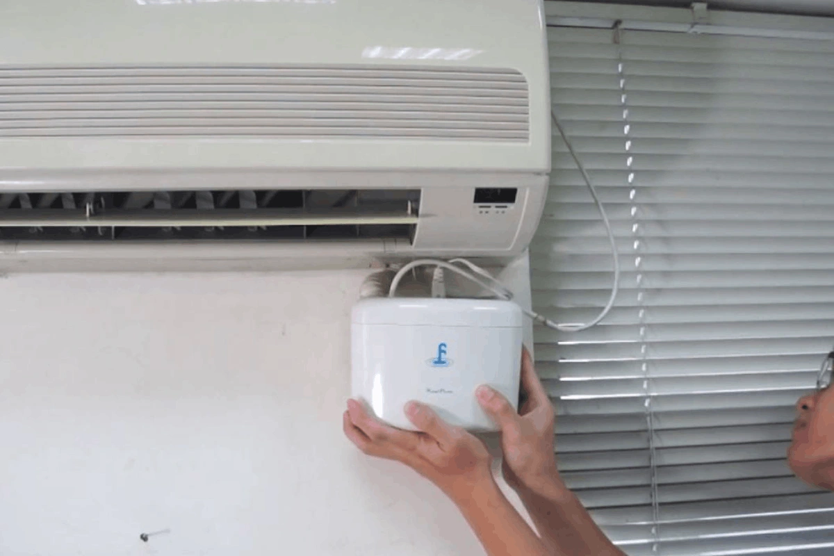 Lắp đặt bơm nước ngưng