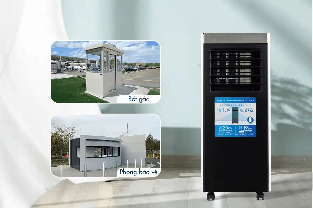 QS518 - thích ứng mọi vị trí, chấm dứt nóng bức cho không gian nhỏ hẹp, hạn chế