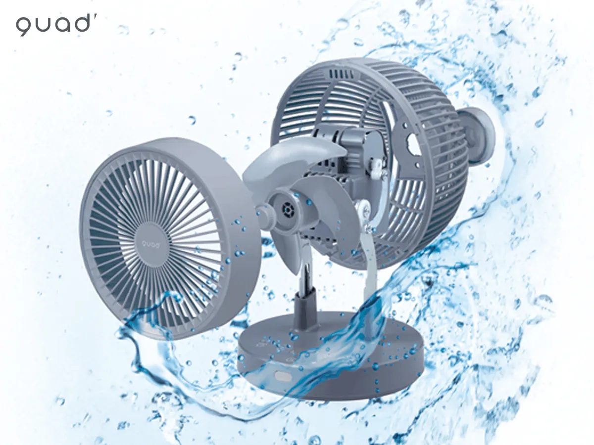 Quạt tuần hoàn kiêm sấy quần áo DC 360° PUREAIR DRY DC QS505GY