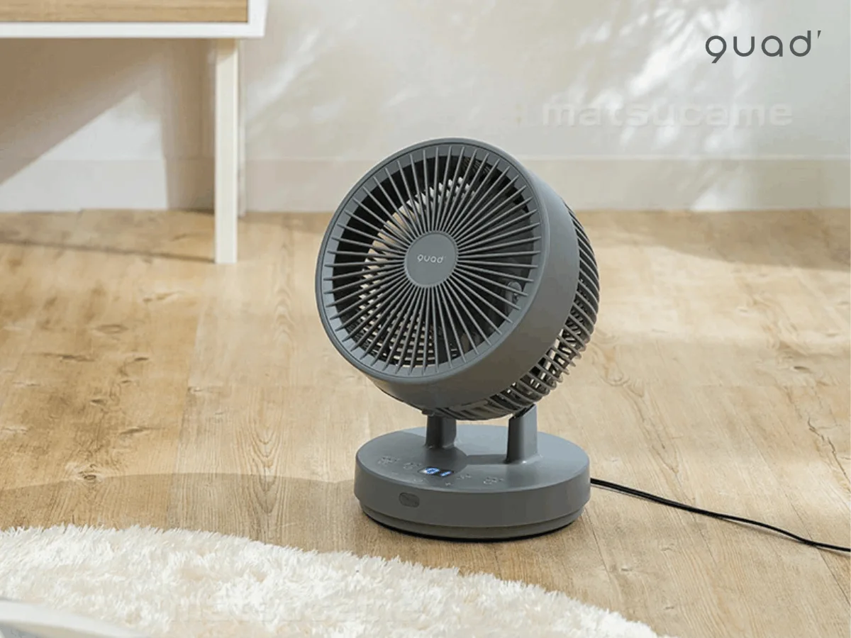 Quạt tuần hoàn kiêm sấy quần áo DC 360° PUREAIR DRY DC QS505GY