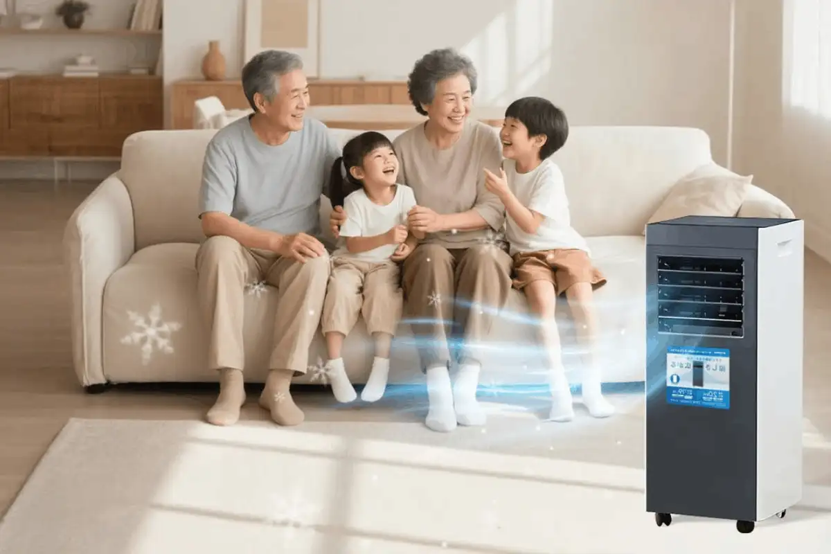 Nâng cao chất lượng sống cho gia đình với điều hoà di động thông minh Quads