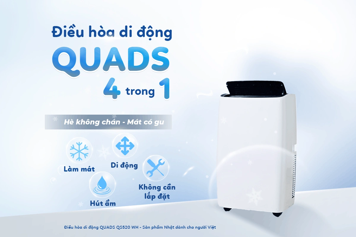 Kết hợp chế độ làm mát và hút ẩm trong cùng 1 thiết bị tiện lợi