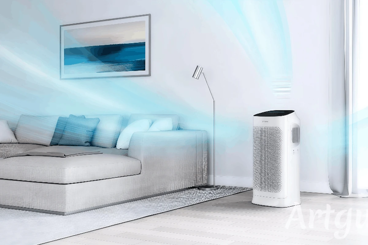 Kết hợp máy lọc không khí hạn chế mùi khó chịu khi sử dụng điều hoà