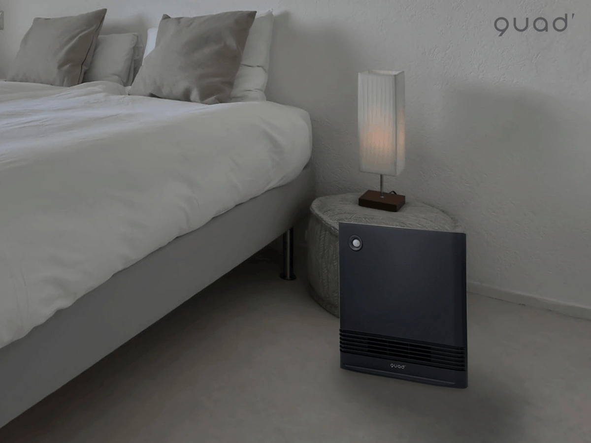 Máy sưởi gốm tiết kiệm điện lưu lượng gió lớn SLIM ENA HEAT S QS423GY