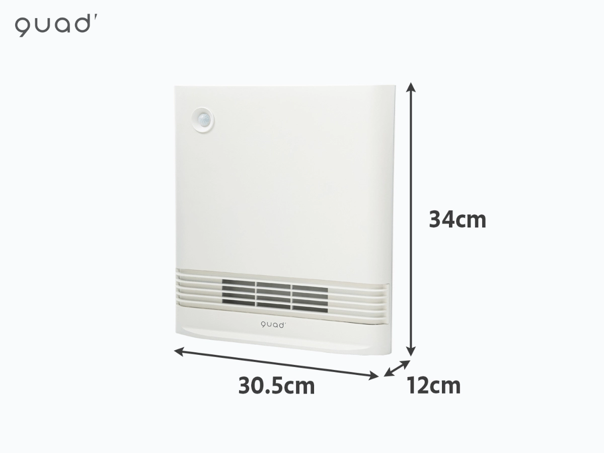 Máy sưởi gốm tiết kiệm điện lưu lượng gió lớn SLIM ENA HEAT S QS423IV