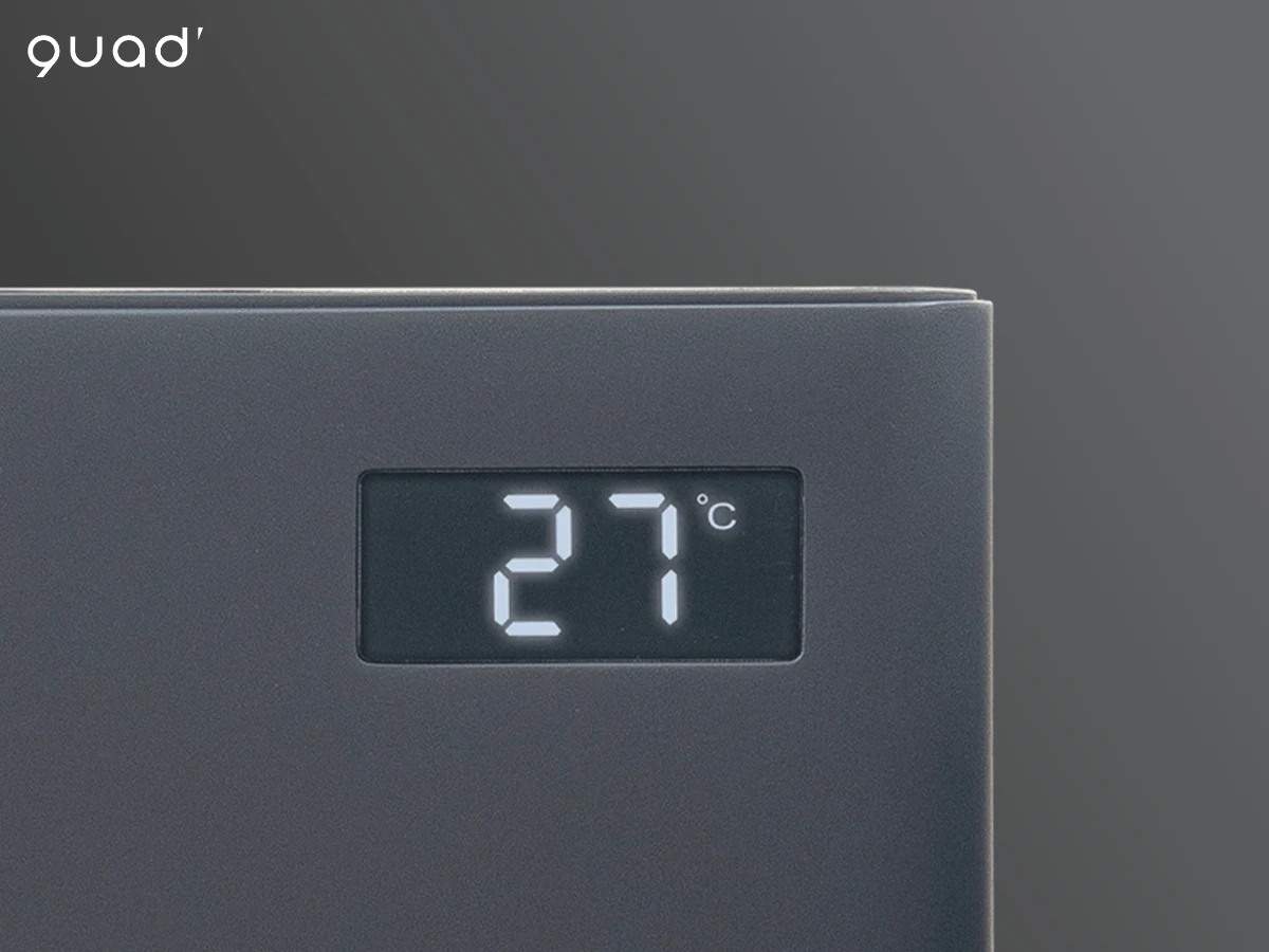 Máy sưởi gốm tiết kiệm điện lưu lượng gió lớn WIDE ENA HEAT QS424GY