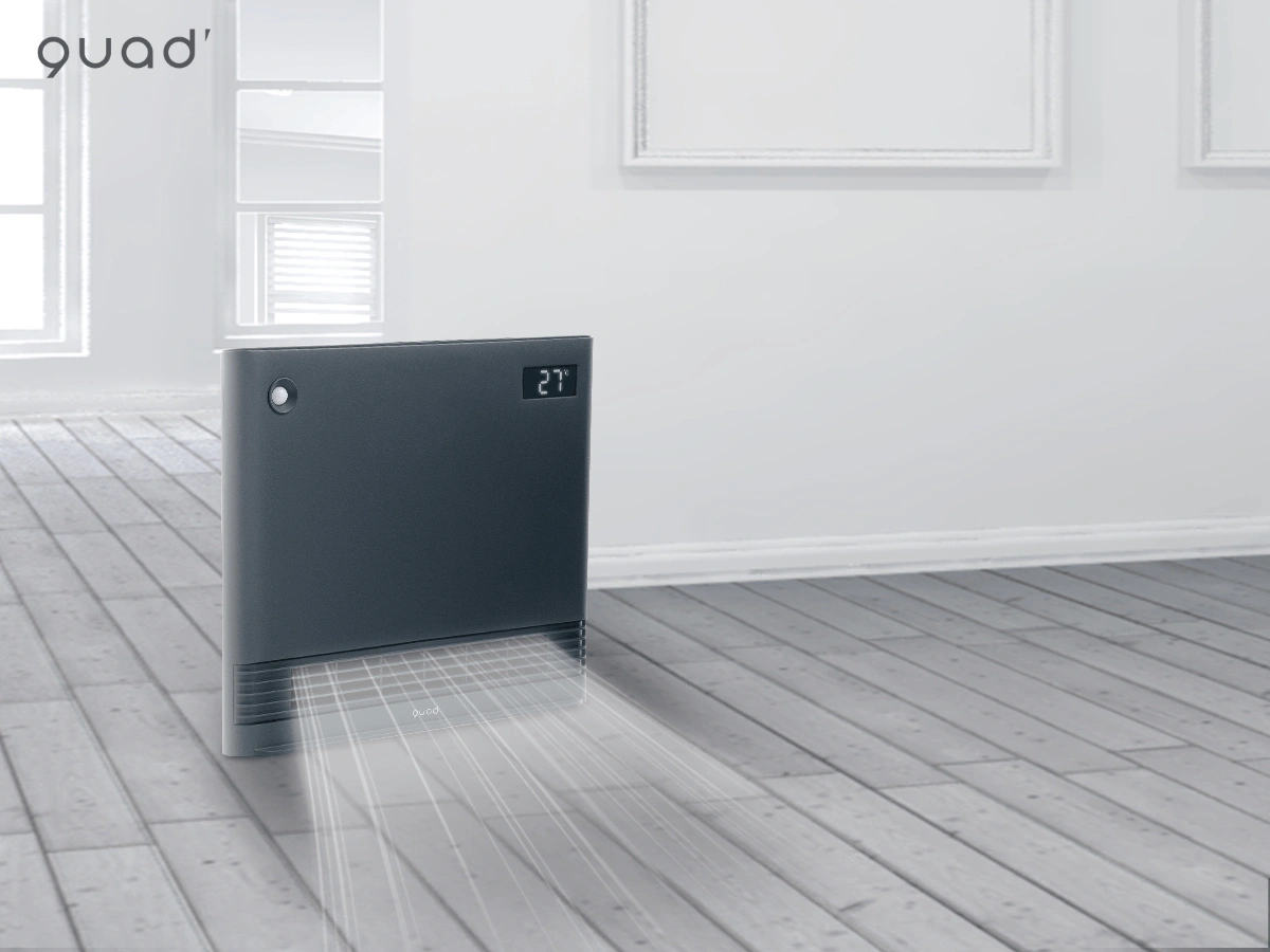 Máy sưởi gốm tiết kiệm điện lưu lượng gió lớn WIDE ENA HEAT QS424GY